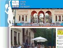 Tablet Screenshot of circolotennismontecatini.it